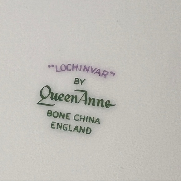 Thistle Bone China Platter Queen Anne Lochinvar Pattern Scottish Plate Server - Picture 8 of 8